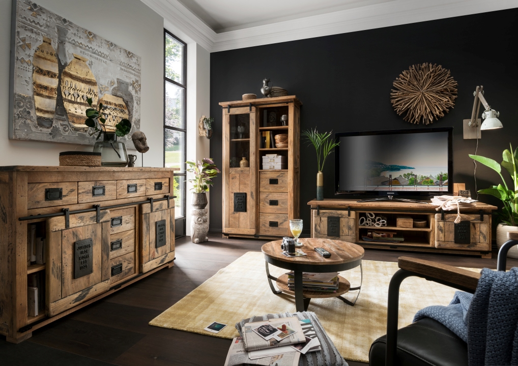 TV Couchtisch Florenz Mango Vintage 180 ...